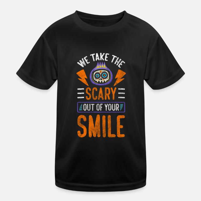 Horreur Mal T-shirt sport Enfant