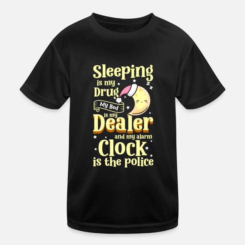 Sleeping, slumbering, sloth, tired Kids Functional T-Shirt
