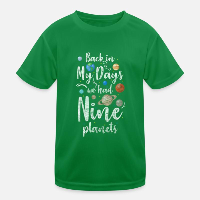 Astronaut Stars Solar System Kids Functional T-Shirt