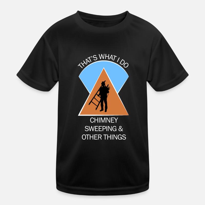 Chimney Sweep Chimney Sweep Kids Functional T-Shirt