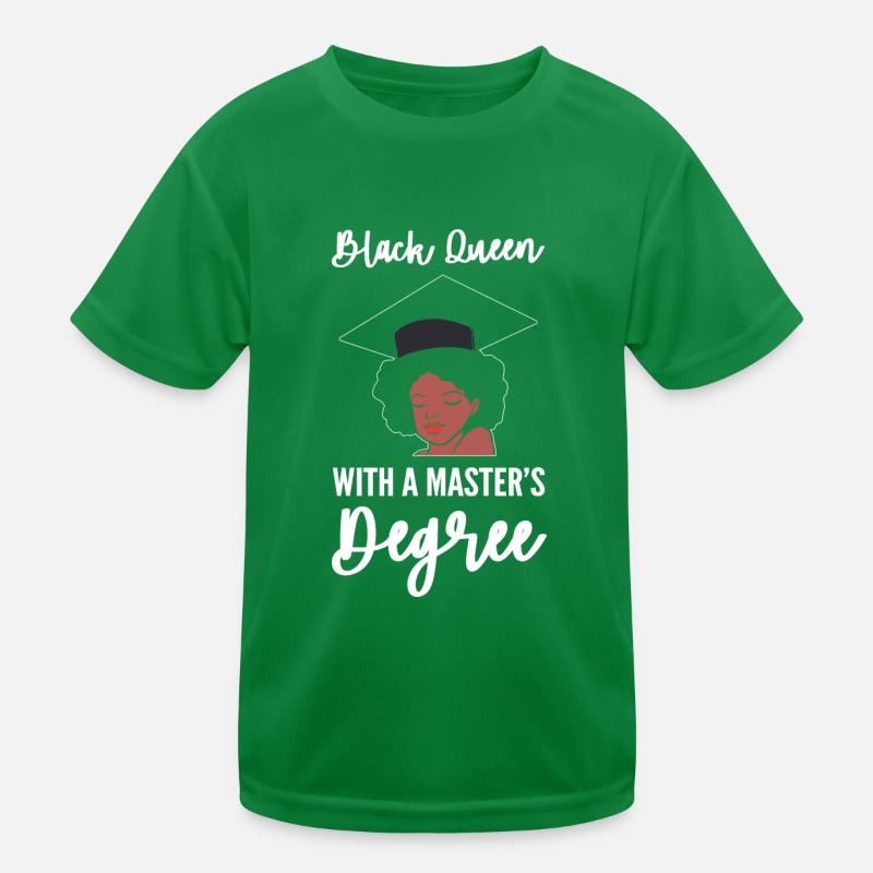 Master Studium Abschlussfeier Kinder Funktions-T-Shirt