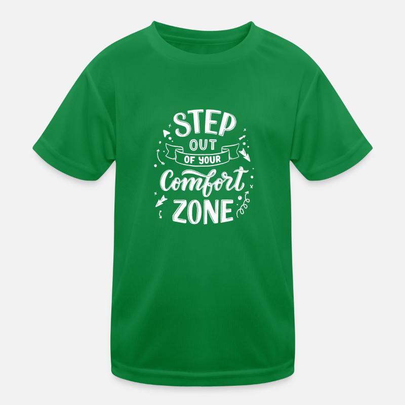 Sortez de votre zone de confort T-shirt sport Enfant