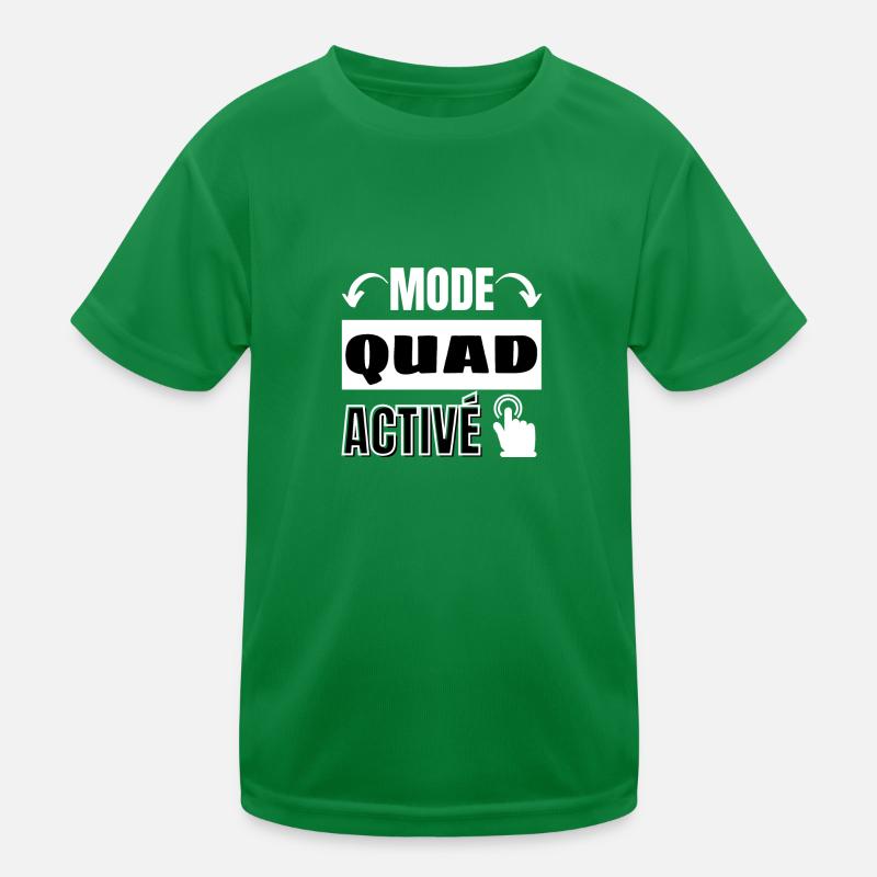 mode quad activé T-shirt sport Enfant