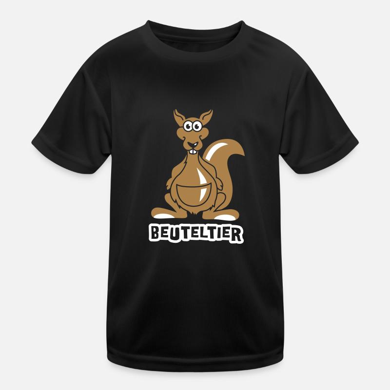 Känguru - Beuteltier - 2C Kinder Funktions-T-Shirt
