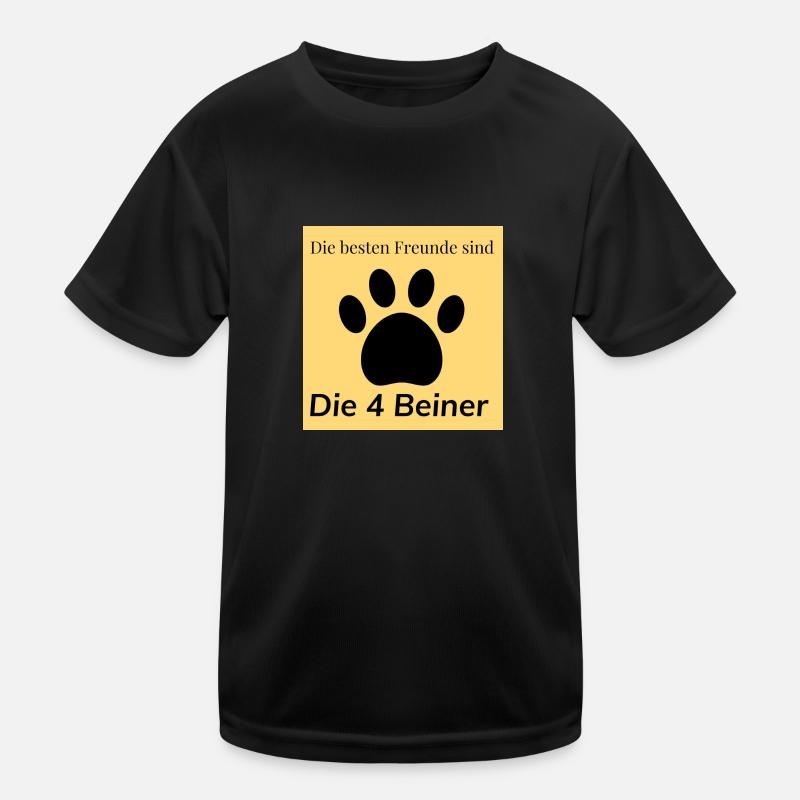 Tier Kinder Funktions-T-Shirt