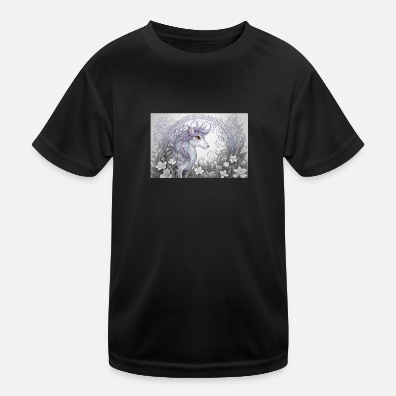 Mystisches Tier 16 Kinder Funktions-T-Shirt