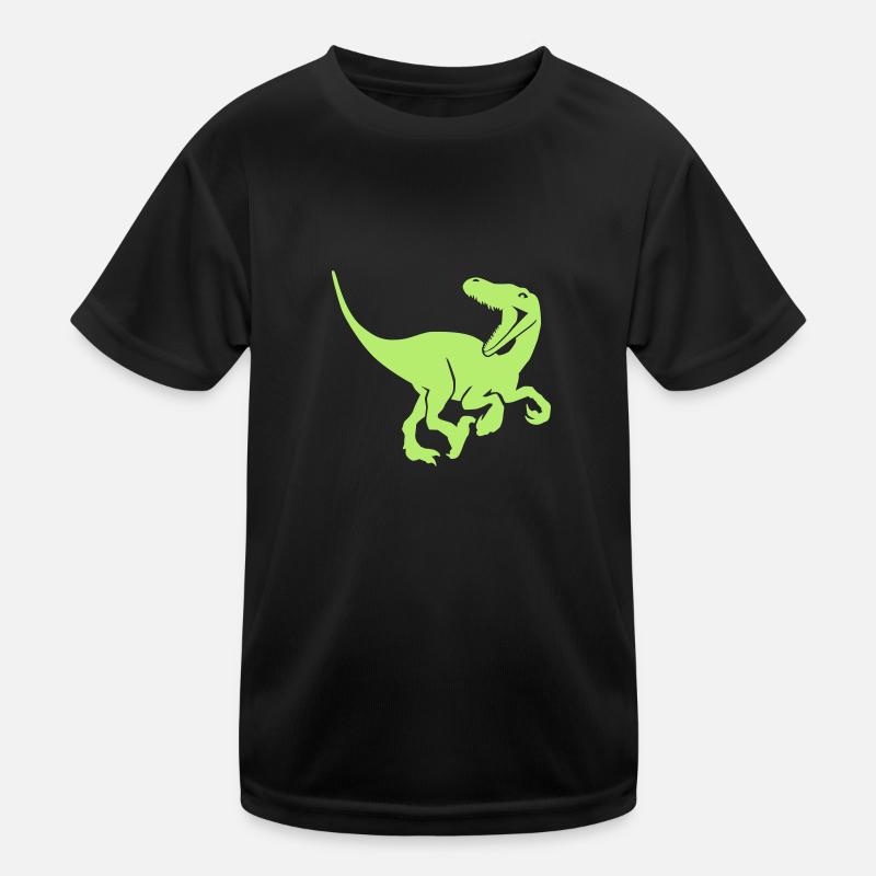Velociraptor Kids Functional T-Shirt