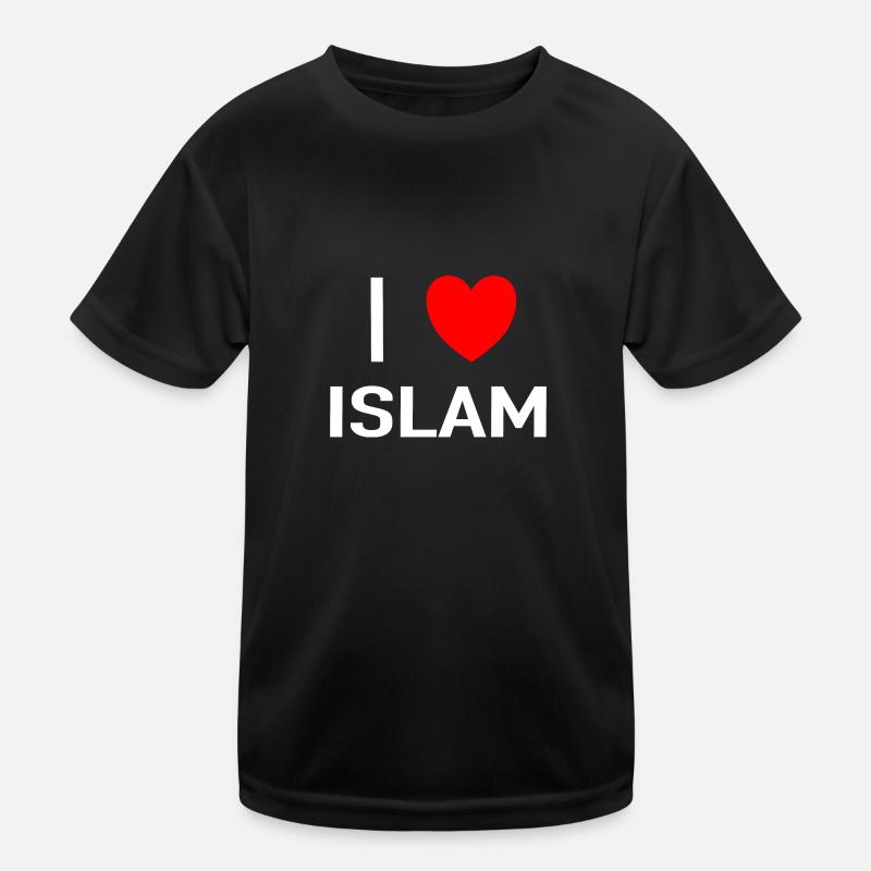 I love islam Kids Functional T-Shirt