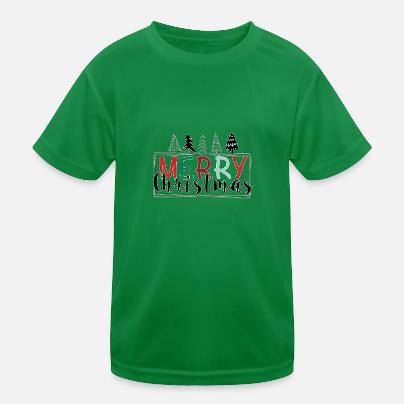 merry christmas merry christmas Kids Functional T-Shirt
