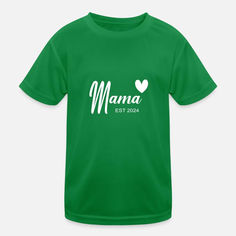 Mama Est 2024 Kinder Funktions-T-Shirt