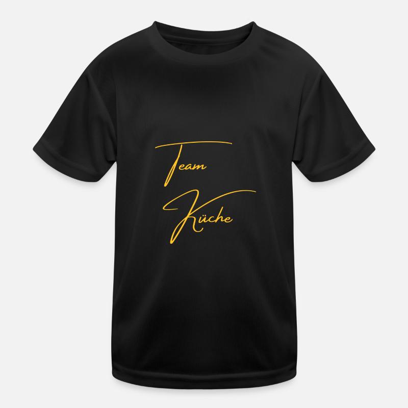Team Küche Kinder Funktions-T-Shirt