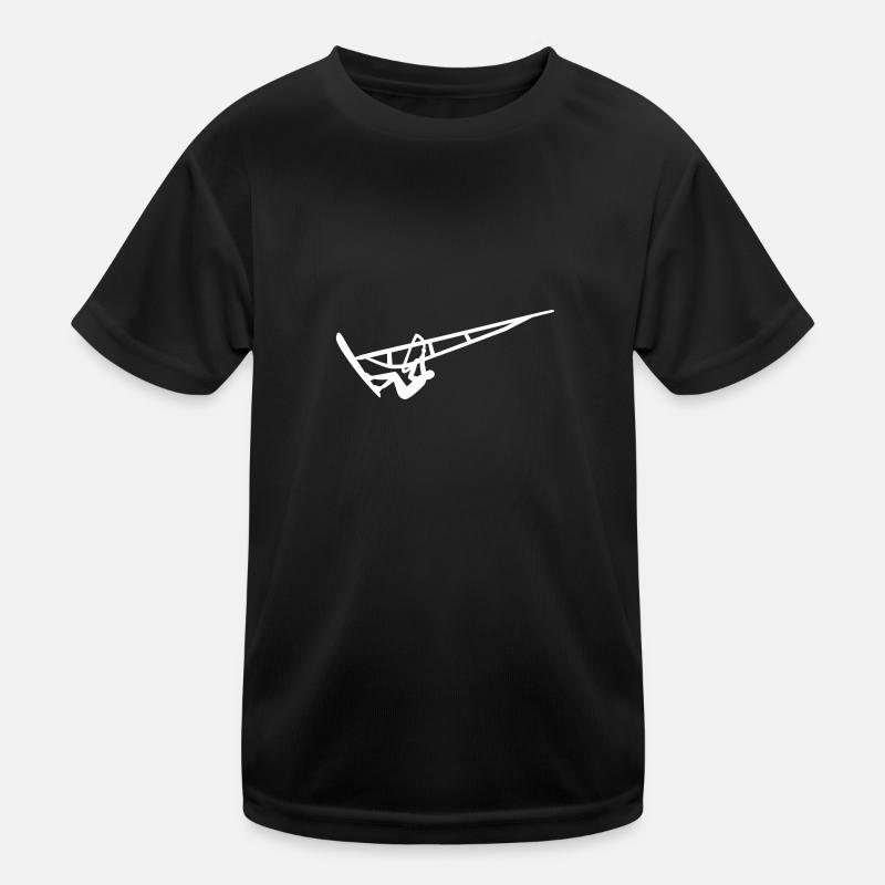 Windsurfen Kinder Funktions-T-Shirt