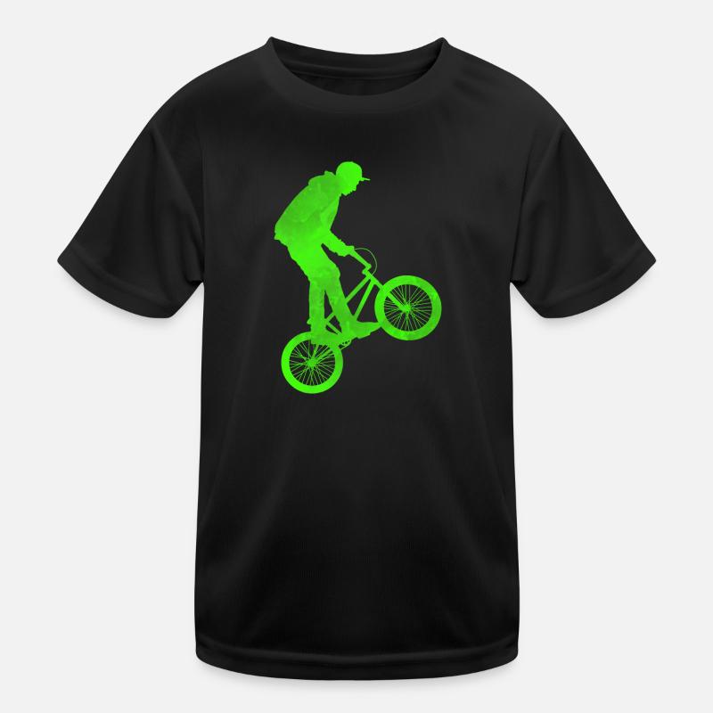 bmx Kinder Funktions-T-Shirt