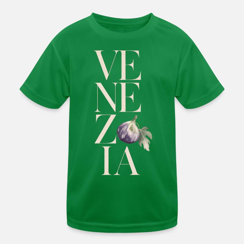VENEZIA – Feigen Kinder Funktions-T-Shirt