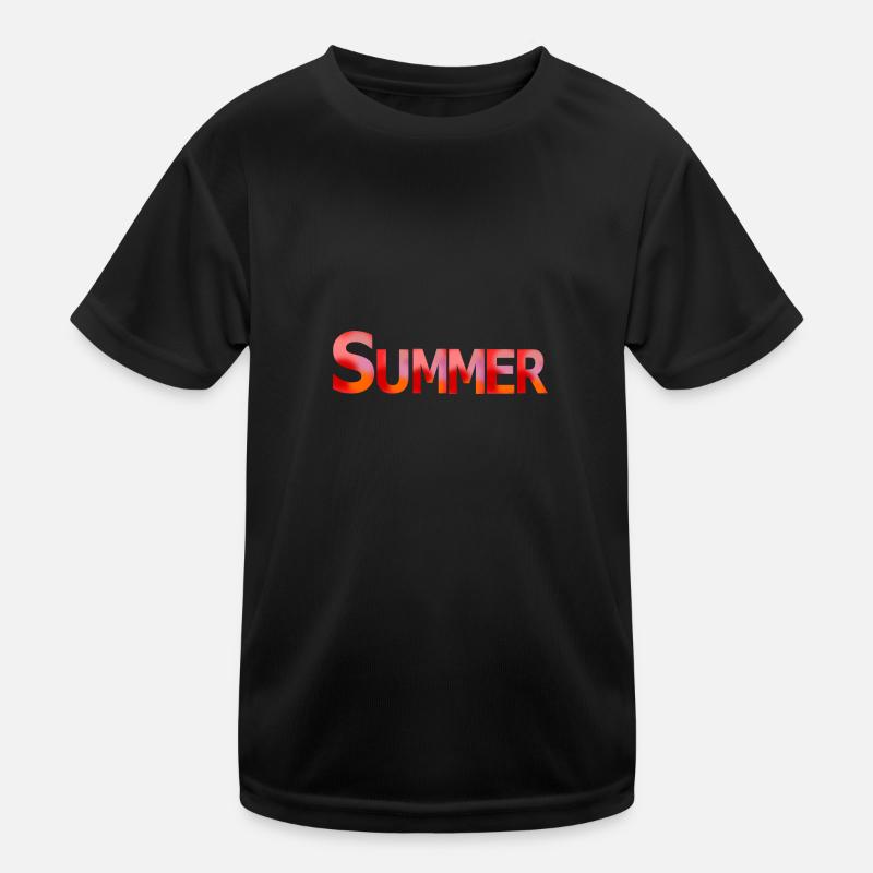 Sommer Kinder Funktions-T-Shirt
