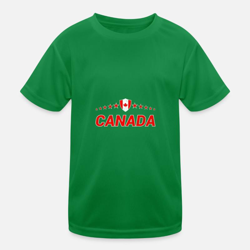 Kanada Kinder Funktions-T-Shirt