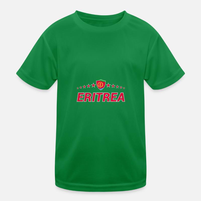 Eritrea Kinder Funktions-T-Shirt