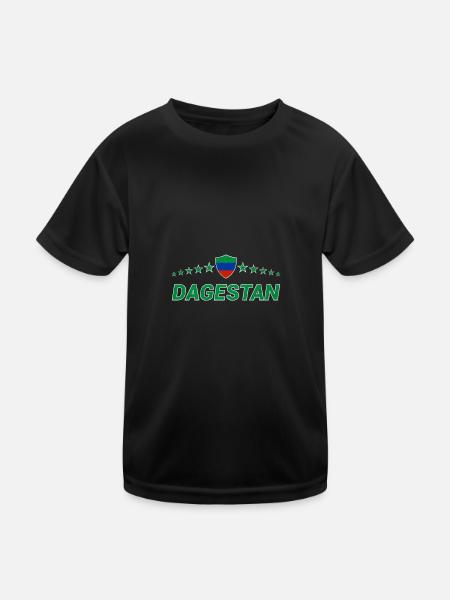 Daguestan - T-shirt sport Enfant - noir - Devant