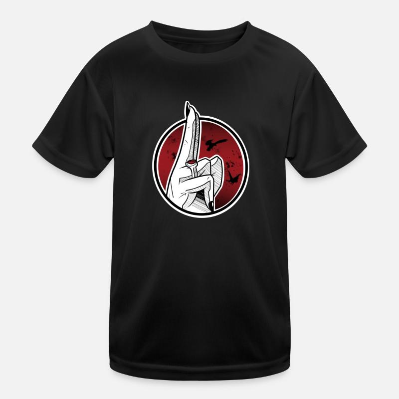Main manga & corbeaux T-shirt sport Enfant