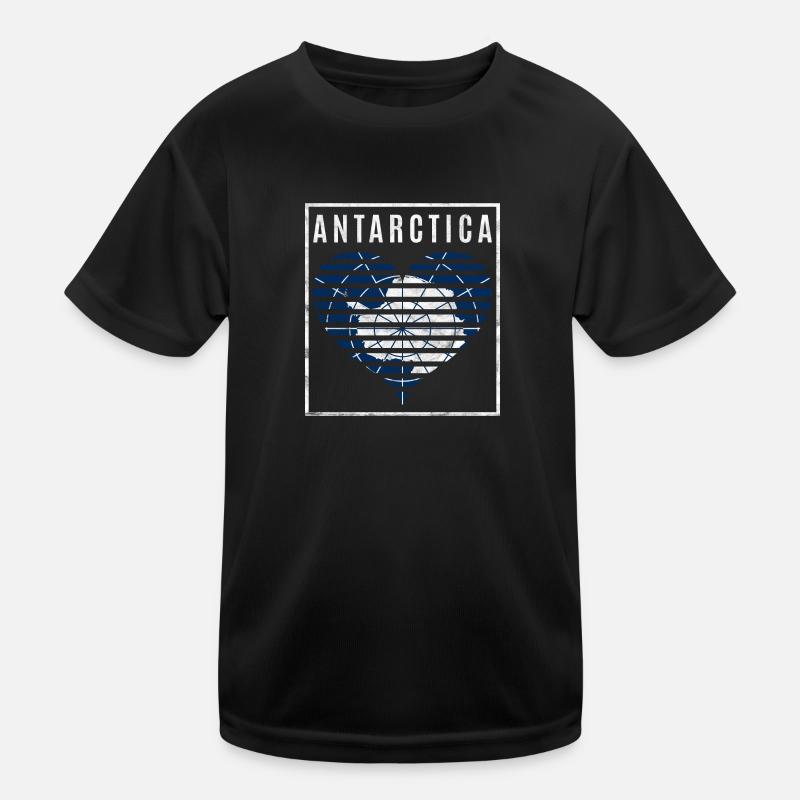 Antarktis Kinder Funktions-T-Shirt