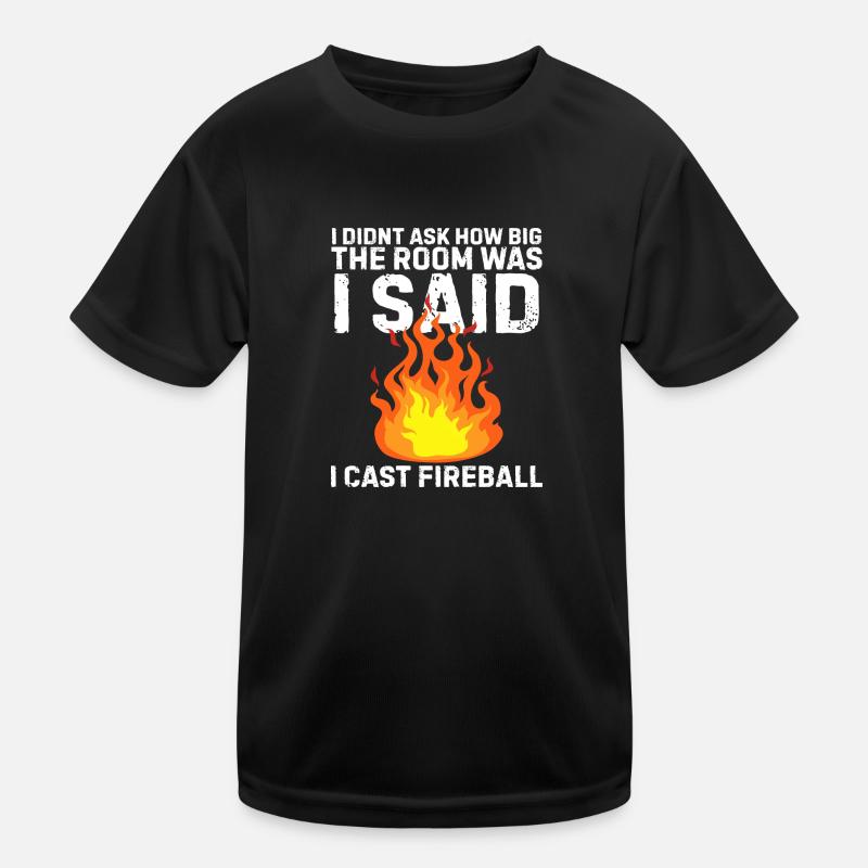 Fireball jeu de plateau Nerd Geek cadeau T-shirt sport Enfant