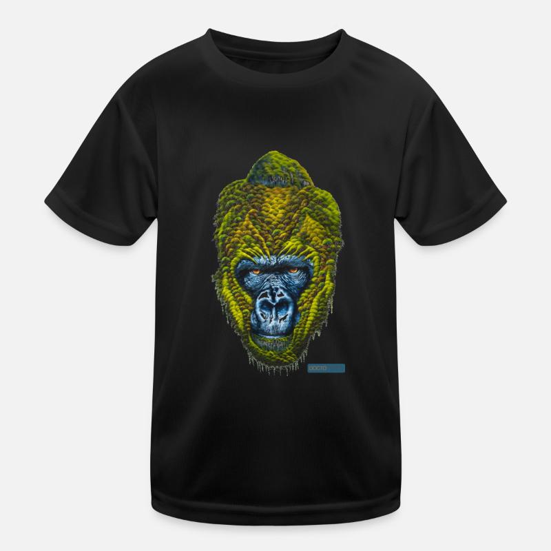 Gorilla Kinder Funktions-T-Shirt