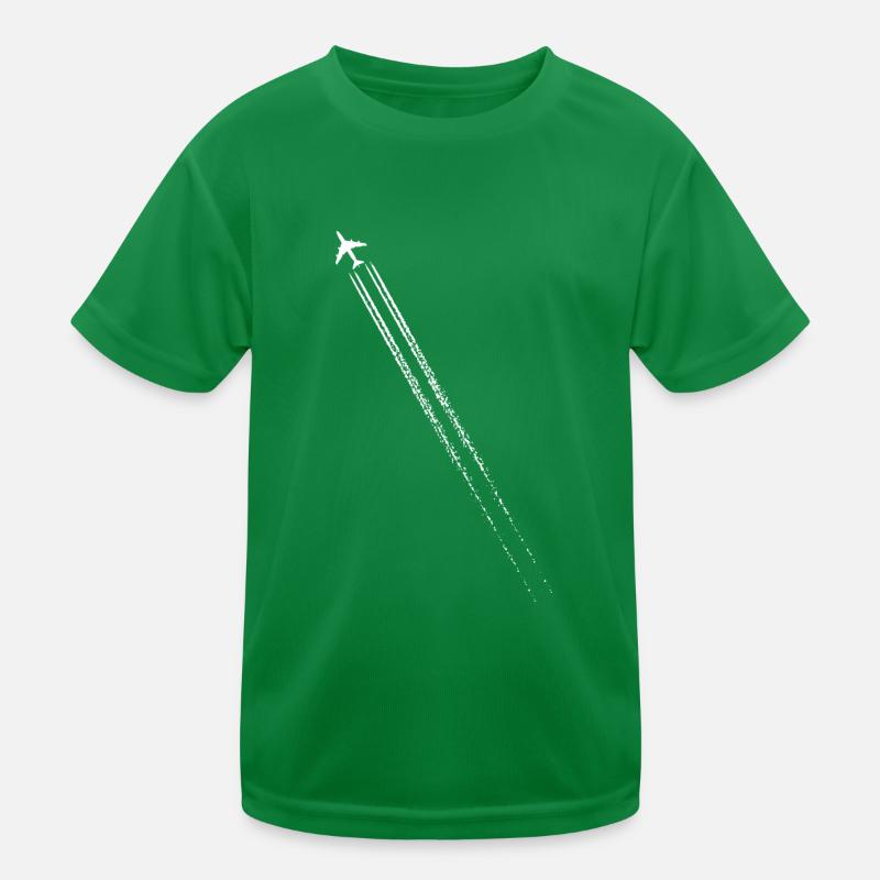 Airplane Kids Functional T-Shirt