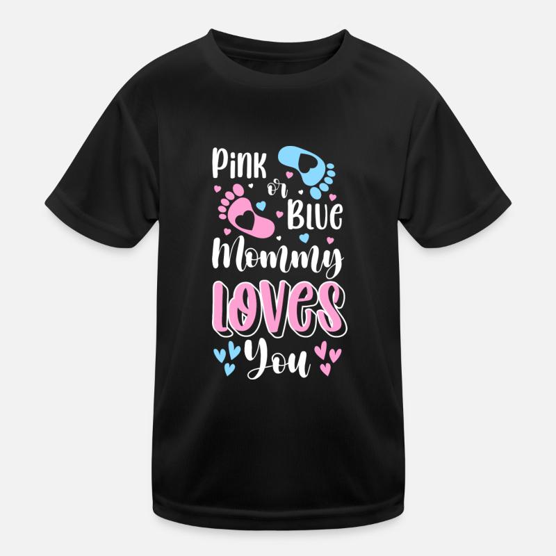 Babybauch Mutter Mama Kinder Funktions-T-Shirt
