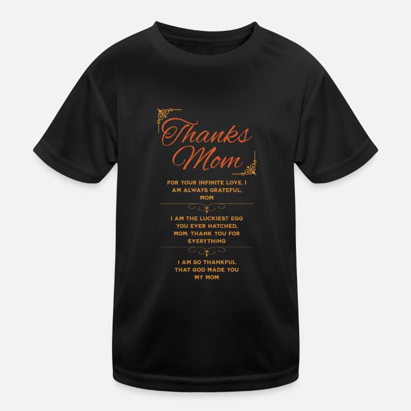 Danke Mama - Geschenk Kinder Funktions-T-Shirt
