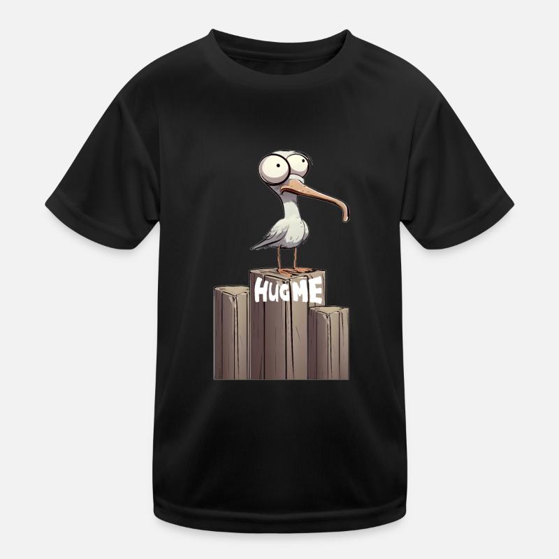 Hug me! Umarme mich Kinder Funktions-T-Shirt