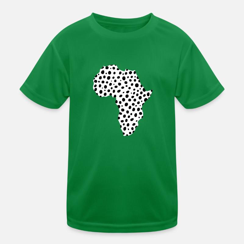 AFRIQUE - modèle guépard continent T-shirt sport Enfant