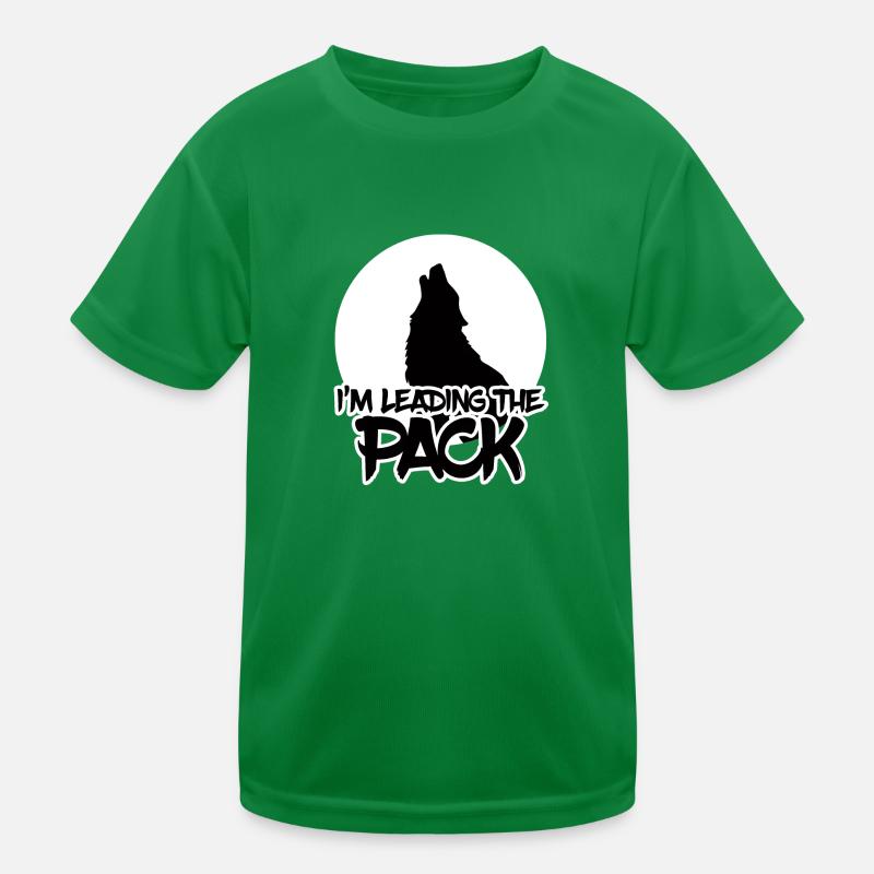 Werwolf / Halloween: I´m Leading The Pack Kinder Funktions-T-Shirt