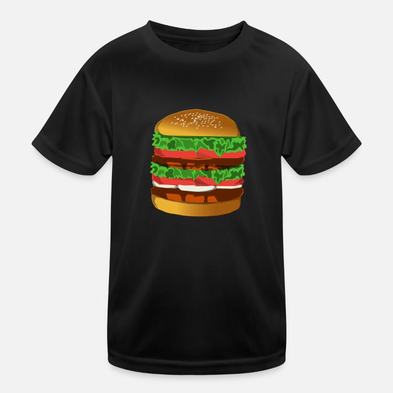 hamburger Kids Functional T-Shirt