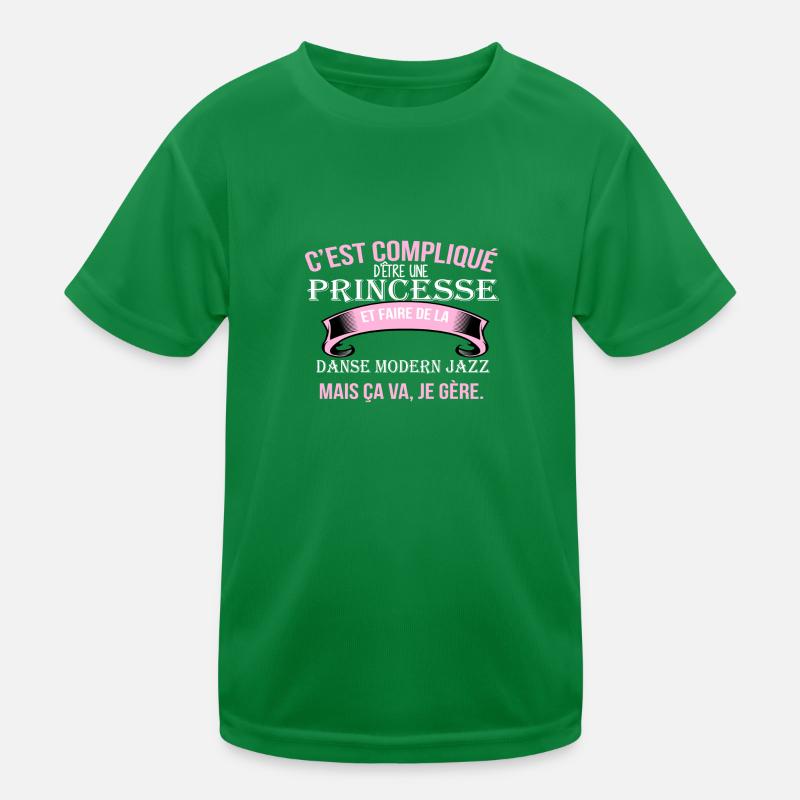 Danse modern jazz T-shirt sport Enfant