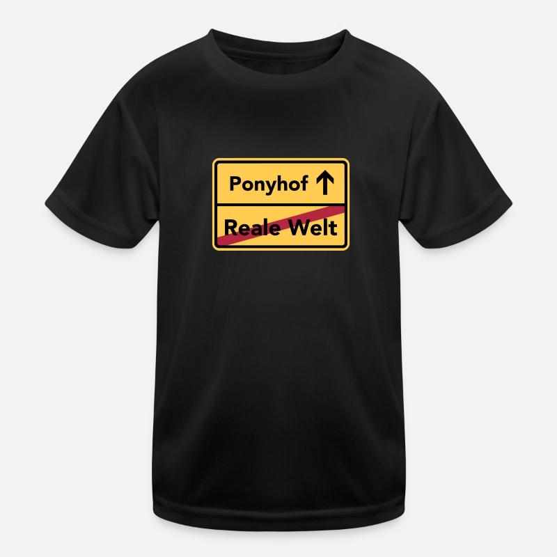 Ponyhof Kinder Funktions-T-Shirt
