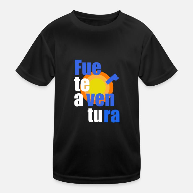 Fuerteventura Reiseoutfit Kinder Funktions-T-Shirt