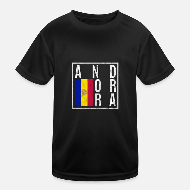 Andorra Kids Functional T-Shirt