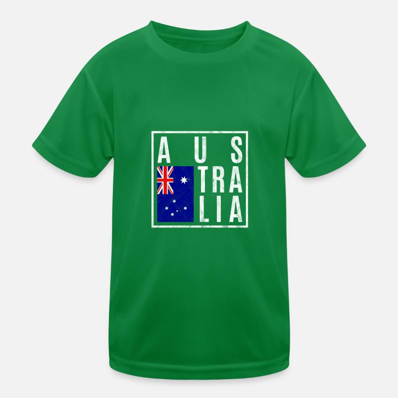 Australia Kids Functional T-Shirt