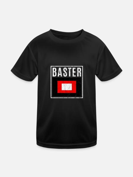 Baster - T-shirt sport Enfant - noir - Devant
