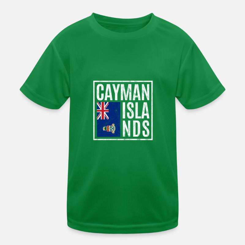 Îles Caïmanes T-shirt sport Enfant