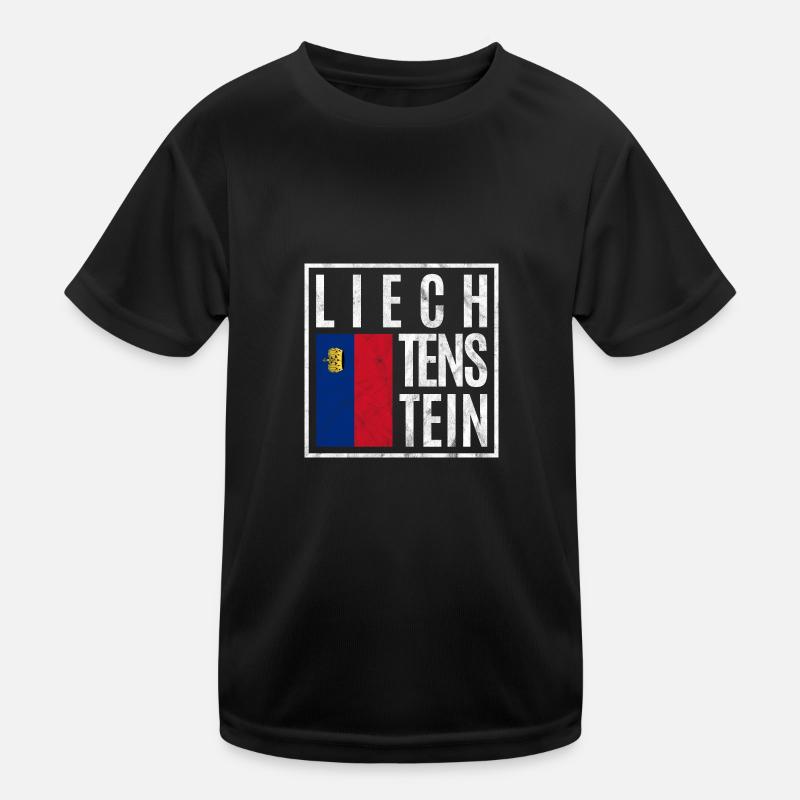 Liechtenstein T-shirt sport Enfant