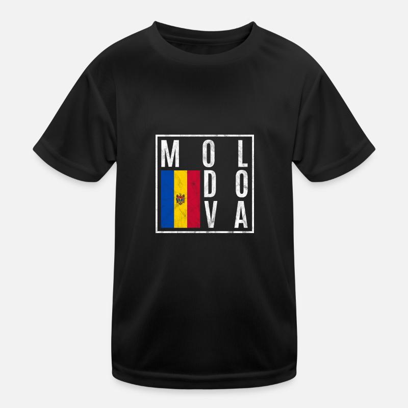 Moldavie T-shirt sport Enfant