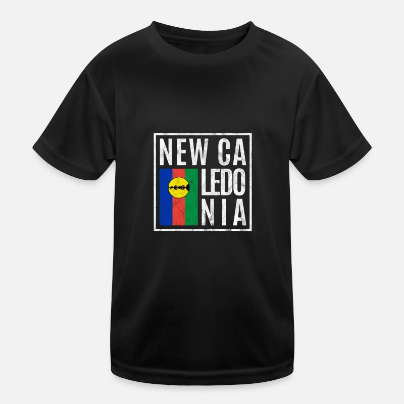 Neukaledonien Kinder Funktions-T-Shirt