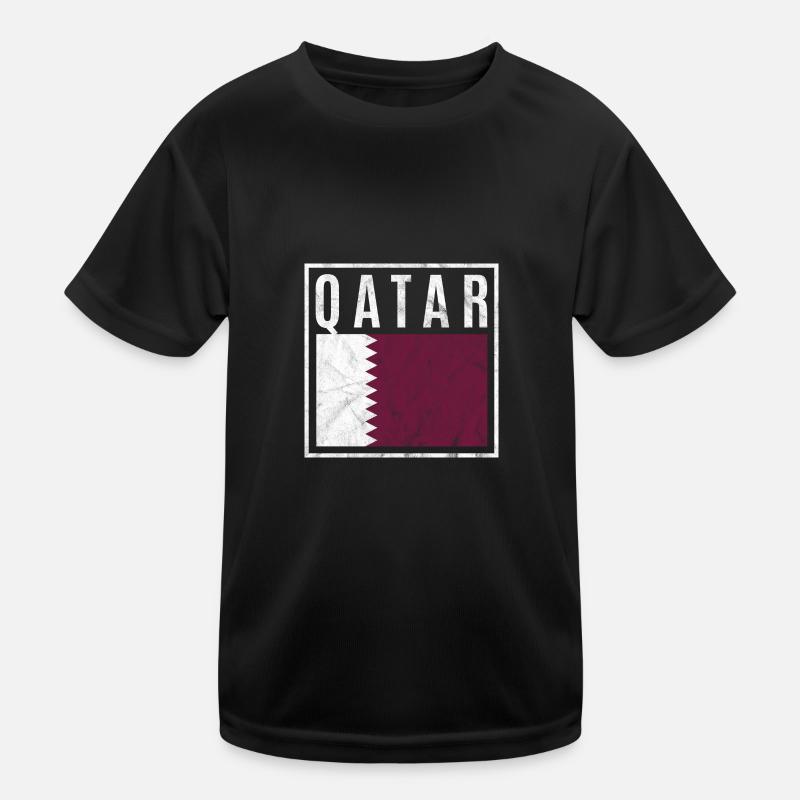 Qatar T-shirt sport Enfant