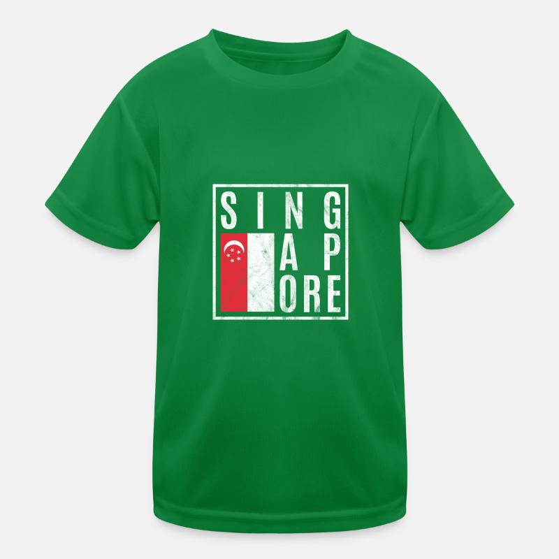 Singapour T-shirt sport Enfant