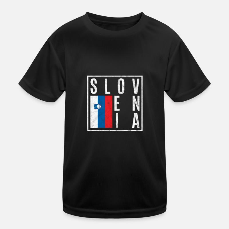 Slovénie T-shirt sport Enfant