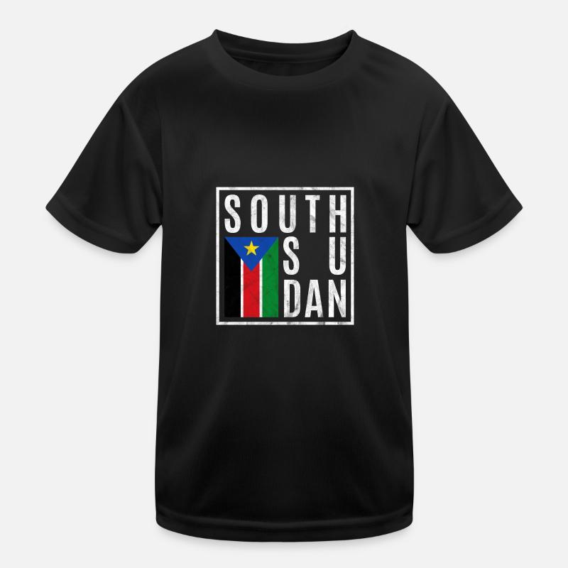 Soudan du Sud T-shirt sport Enfant