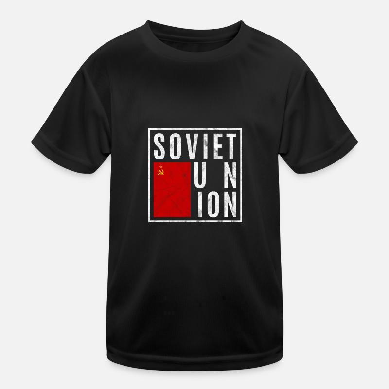 Soviet Union Kids Functional T-Shirt
