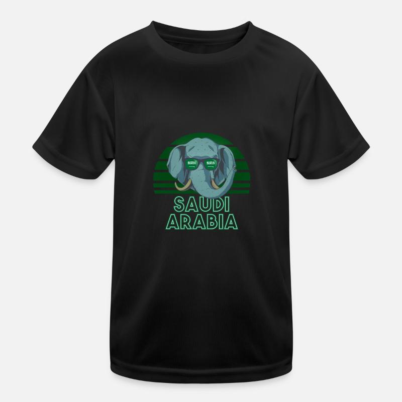 Saudi-Arabien Kinder Funktions-T-Shirt