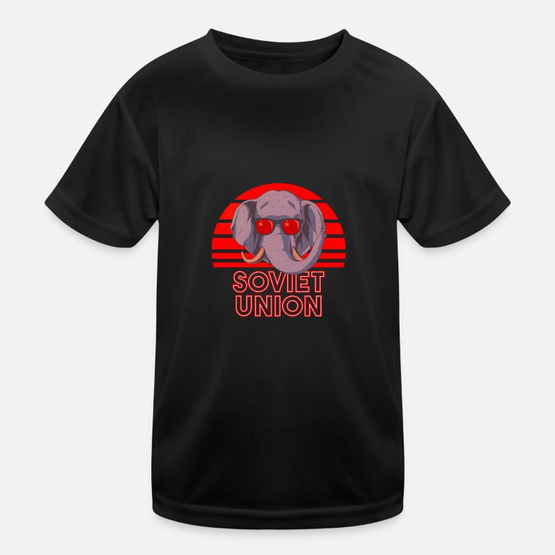 Soviet Union Kids Functional T-Shirt
